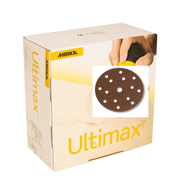 Mirka Ultimax sanding discs Velcro 150 mm 15 holes