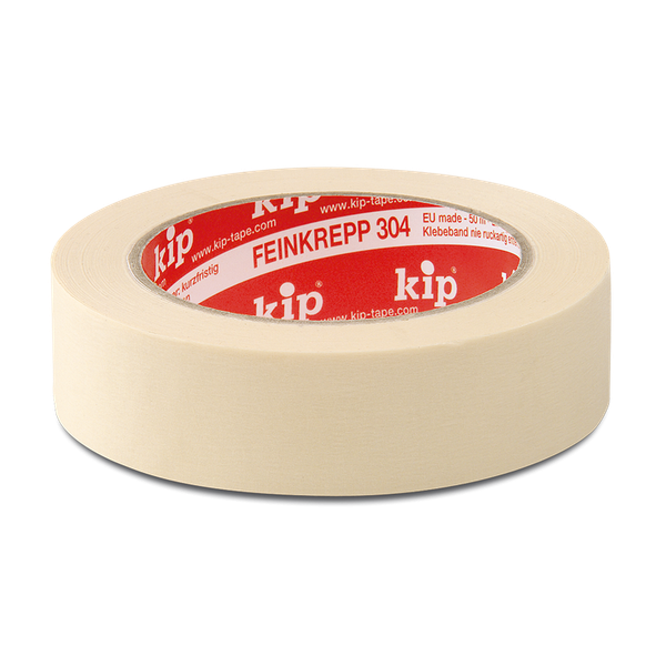 KIP 304 Adhesive tape fine-grained Standard quality natural 30 mm x 50 m