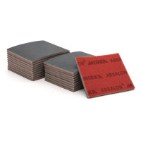 MIRKA ABRALON Bögen 115mm x 140mm GRIP UNGELOCHT 20 STÜCK