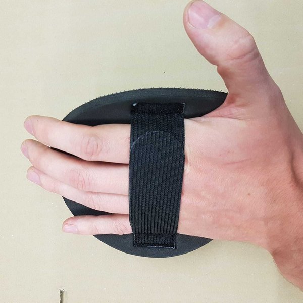 Sanding Pad 150x6mm Grip Adjustable Strap