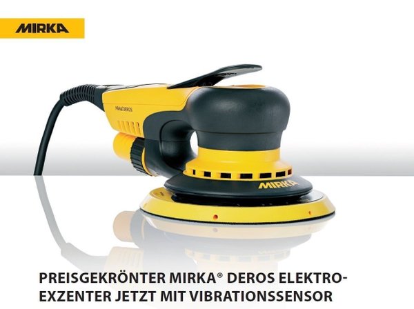 Mirka Elektro Exzenterschleifer DEROS II 650 150mm Hub 5,0