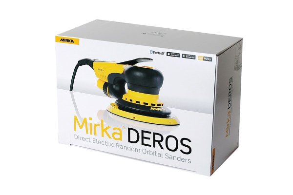 Mirka DEROS 550CV 125mm Central Vacuum Orbit 5,0 in a box