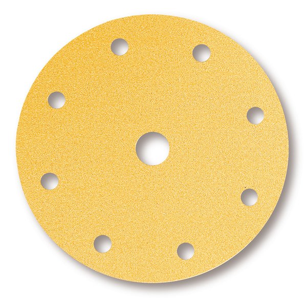 Mirka Gold grinding wheels 150 mm 9-hole,Select grain size