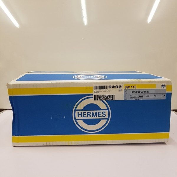 Hermes Schleifbänder BW 110 - 150 x 6800 mm Körnung wählbar