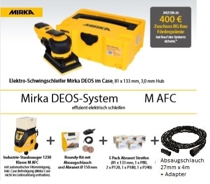 Mirka DEOS System M AFC