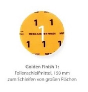 Mirka Golden Finish Scheibe 1- 77 mm ungelocht VE - 50