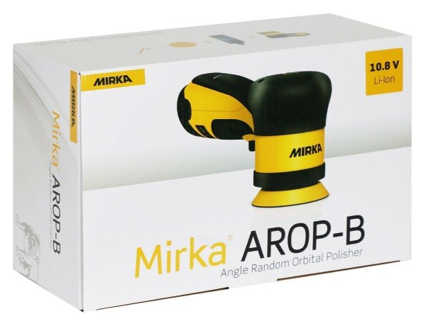 Mirka battery polishing machine AROP-B 312NV 77mm 10.8V 2.5Ah 12mm stroke